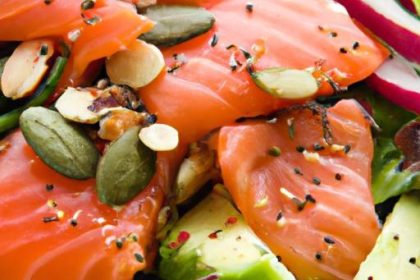 Power-Packed Salmon Avocado Salad: A Protein Delight