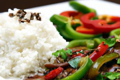 Sizzling Pepper Steak and Rice: A Flavorful Classic Combo