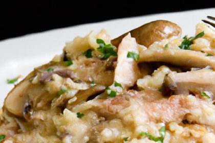 Creamy Mushroom Chicken & Rice: A Comfort Food Classic