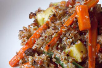 Wholesome & Wallet-Friendly: Roasted Carrot Quinoa Delight