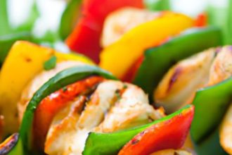Power-Packed Protein: Delicious Grilled Chicken Skewers
