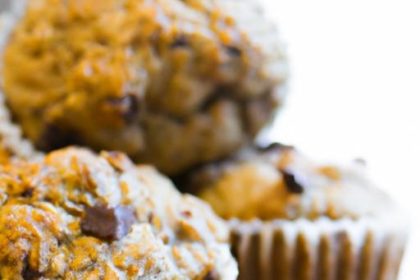 Delicious Gluten-Free Vegan Banana Oat Chocolate Chip Muffins